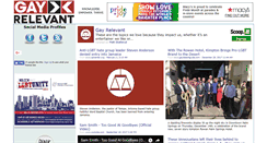 Desktop Screenshot of gayrelevant.com